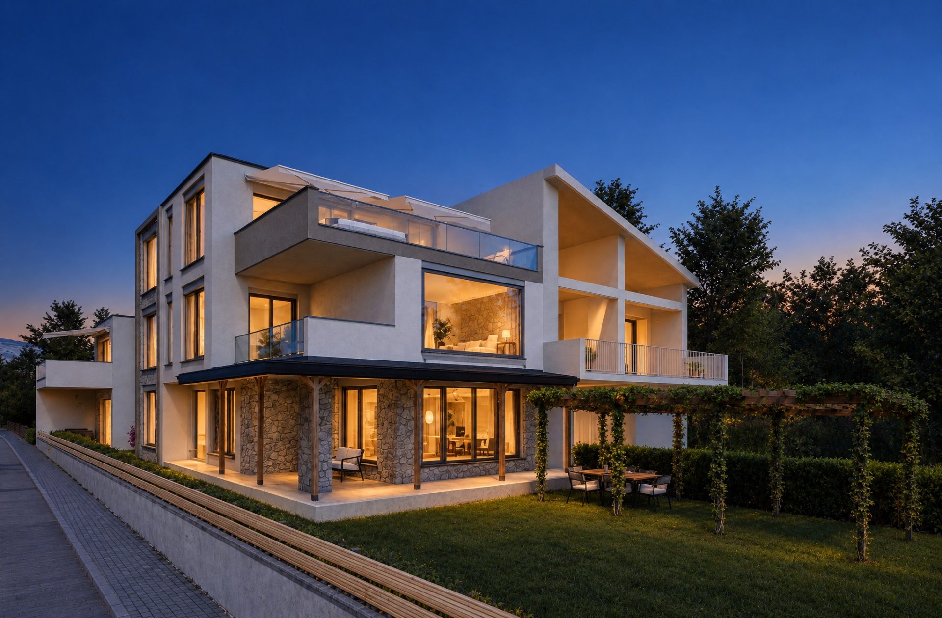 Kerdilia Residence - Blue hour