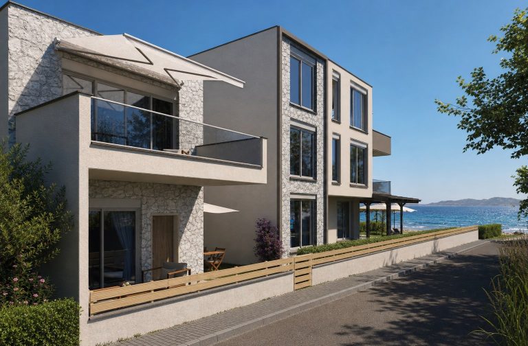 Kerdilia Residence - Lane view, draft render