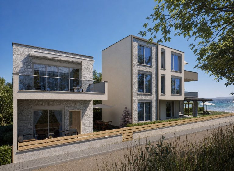 Kerdilia Residence - Street volumes, draft render