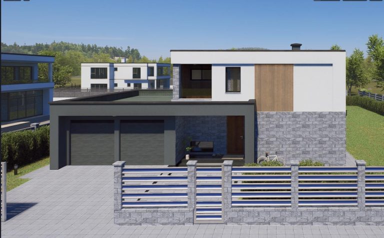Kostinbrod Residence design exploration render 1