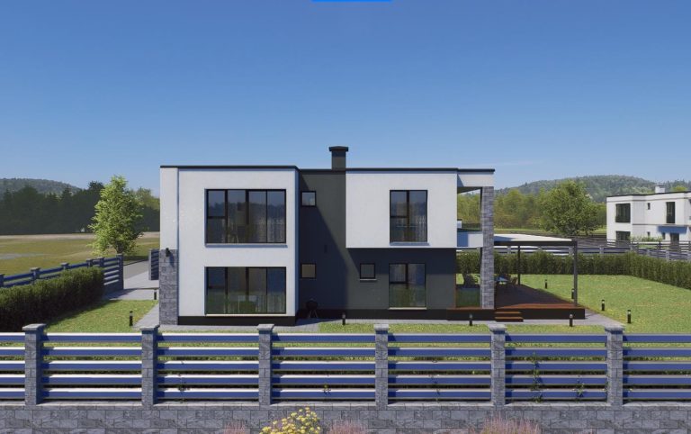 Kostinbrod Residence design exploration render 4