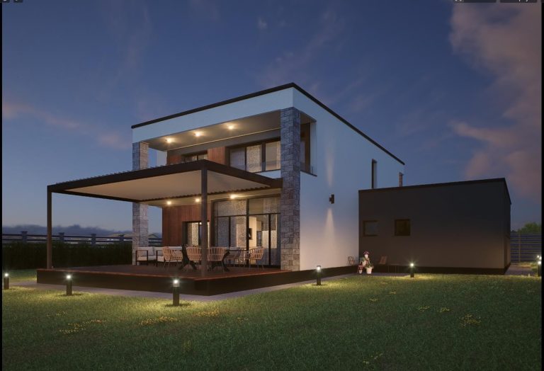 Kostinbrod Residence design exploration render 5