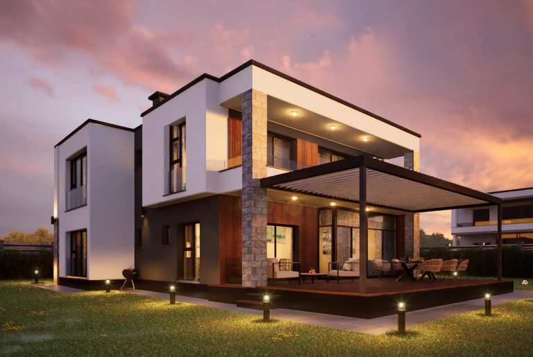 Kostinbrod Residence design exploration render 6
