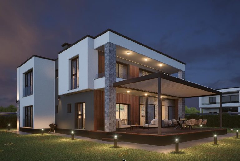 Kostinbrod Residence design exploration render 7