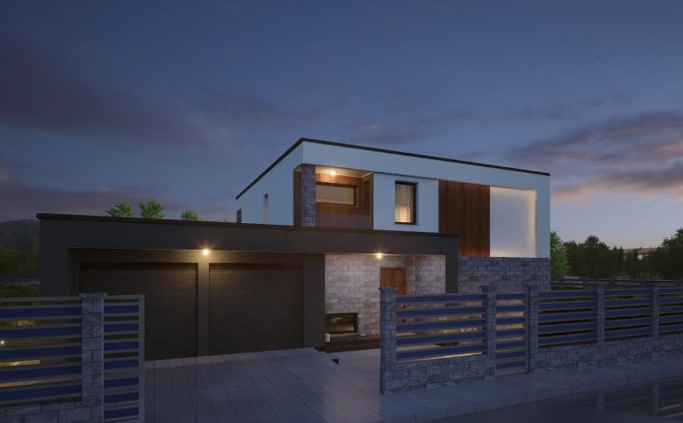 Kostinbrod Residence design exploration render 8