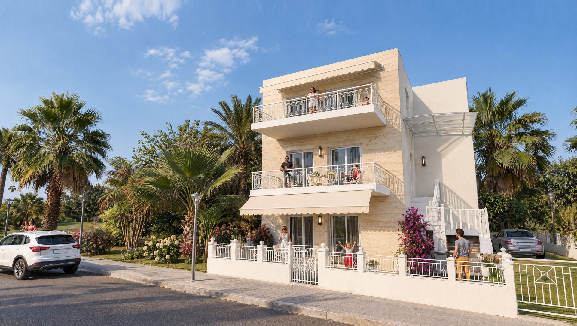 Maya Residence – екстериор късно следобед