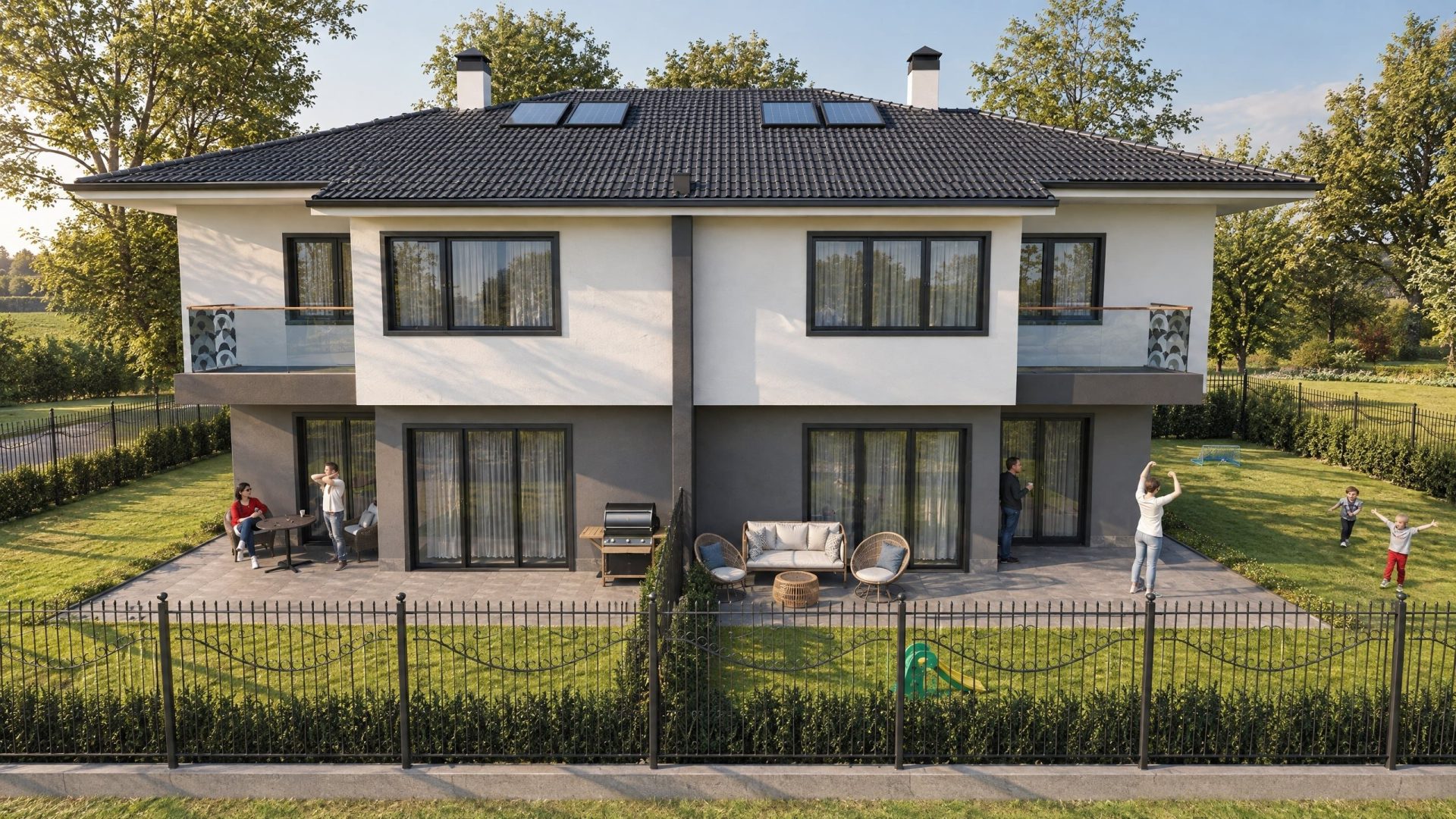 Novi Han House exterior at afternoon