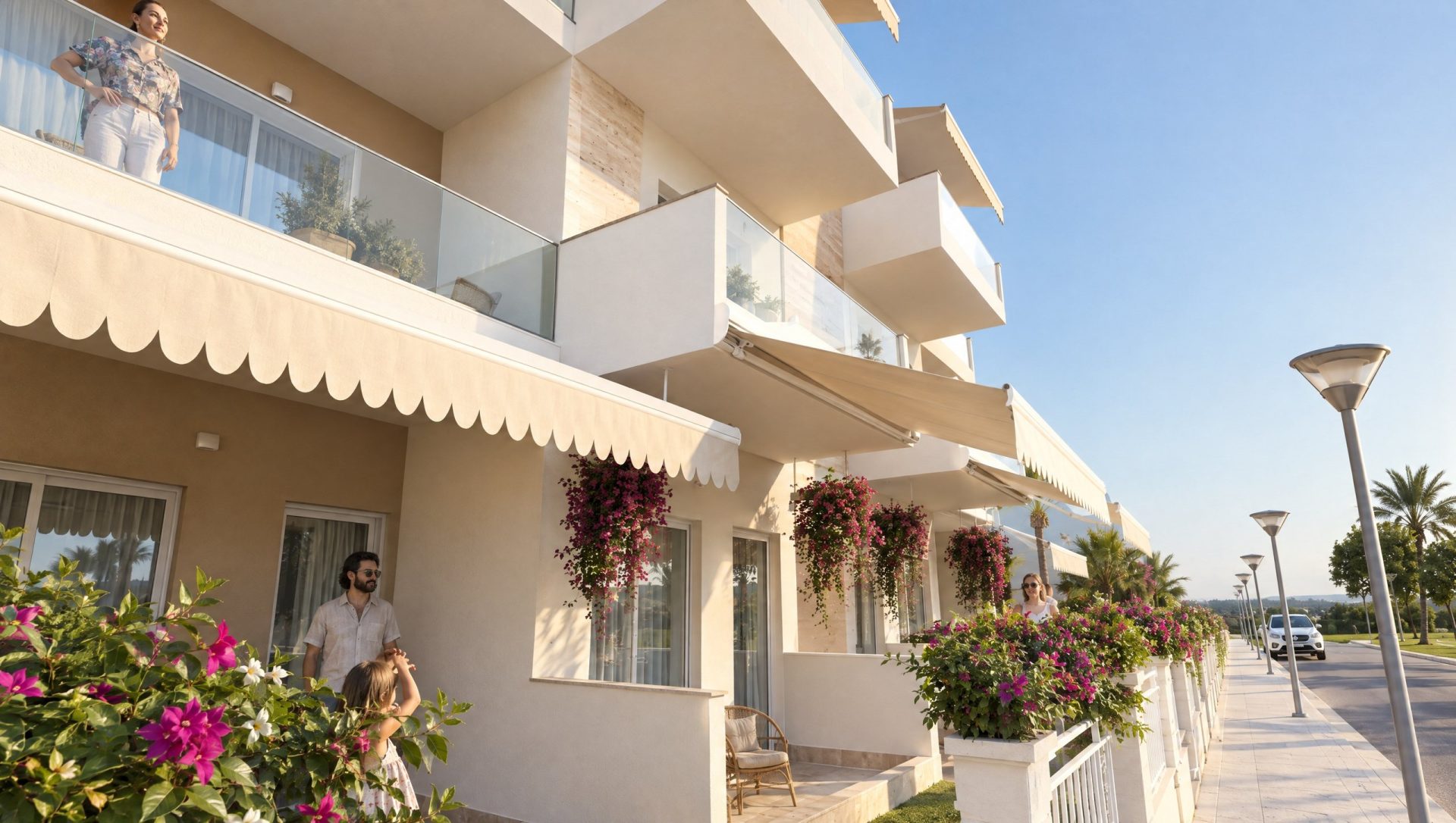 Sia Residence exterior at morning