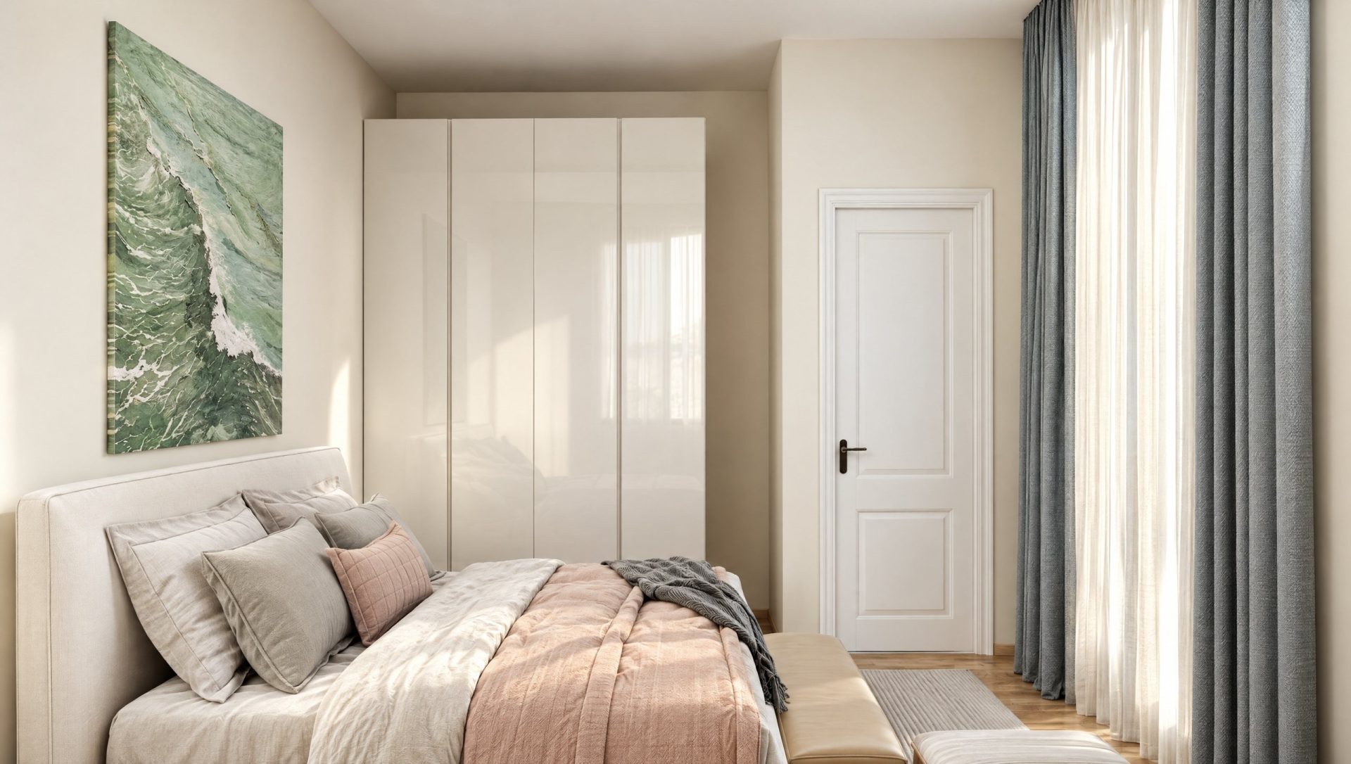 Sia Residence interior at morning